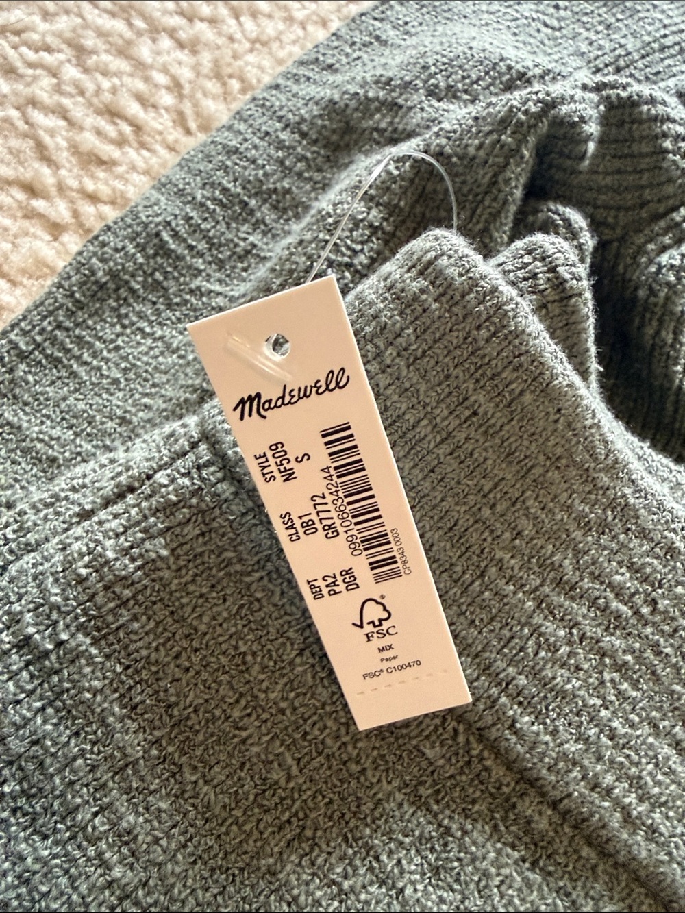 Women's Knit Cardigan & Tank Set in Sage Green - Picture 4 of 7